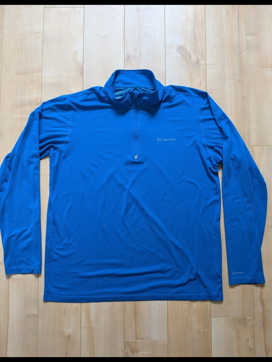 Columbia Other - Columbia Men's Blue Quarter-Zip Performance  Sweat Wicking Lining Outerwear